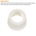 thumbnail image 5 of Uxcell 25x32mm PVC Reducer Bushing Pipe Fitting Coupling Tube Adapter White 15 Pack, 5 of 5