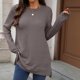 thumbnail image 1 of Ailaofu Long Sleeve Shirts for Women Fall Tunic Tops 2025 Ladies Tops and Blouses Casual Outfits, 1 of 6