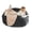 DARK GREY, variant on CQSXDA 4FT Bean Bag Chair with Memory Foam Filling in Flannel Cover, for Living Room and Bedroom, Black