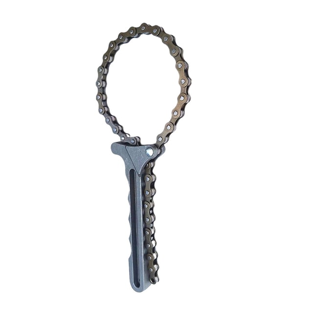 MasteelfCA Car Oil Filter Wrench Key Chain Type Wrench Trucks Engine Oil Fuel Filters Grip Spanner Plier Remover Hand Tool