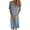 Gray, variant on Maxi Dresses for Women, Womens Summer Dresses, Fashion Casual Round Neck Solid Color Short Sleeve Loose Dress