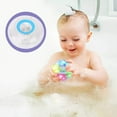 thumbnail image 4 of Juguete de baño para niños, luz LED, impermeable, juguete flotante para baño para niños, juguete con luz de baño, verdadera excelencia, 4 of 9