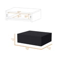 thumbnail image 7 of Black Wall-Mounted Floating Nightstand, 7 of 7