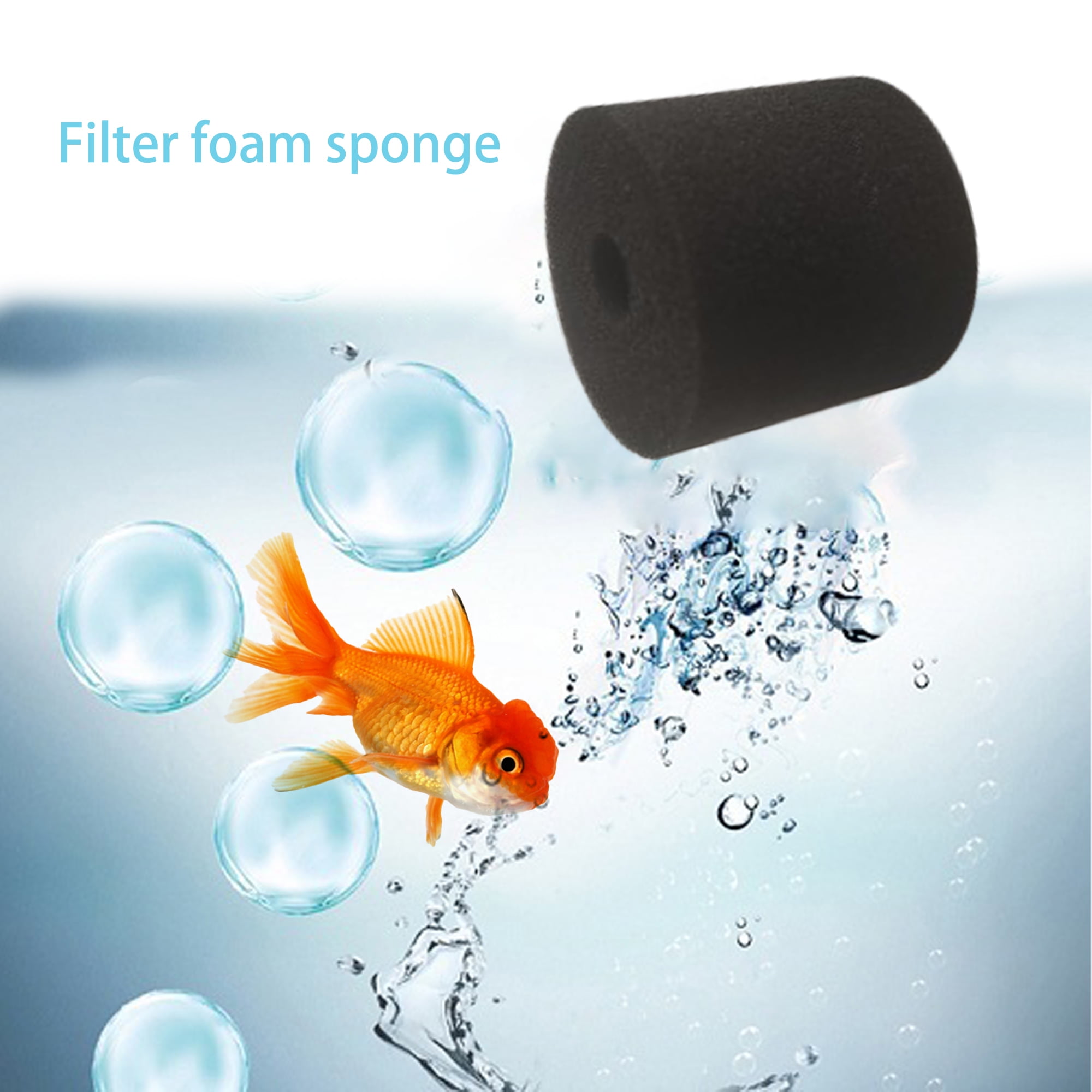 TropicAqua Foam Filter Pads Replacement Compatible with Bio Master 250 350 600 Aquarium Bio Sponge (Pack of 15)