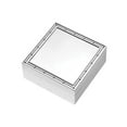 thumbnail image 2 of Wedgwood With Love Silver Plated 4-inch Metal Square Keepsake Box, 2 of 2