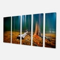 thumbnail image 2 of Blue Forest on Foggy Morning - Landscape Canvas Art Print, 2 of 3