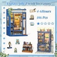 thumbnail image 2 of Kit de casa de muñecas en miniatura CUTEBEE para adultos, 2 of 8