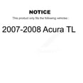 thumbnail image 2 of Transit Auto Front Rear suspension Strut & TOR sway Bar Link Kit (8Pc) for Car 2007-2008 Acura TL - Left Right Side (Driver Passenger) KSS-108158, 2 of 2