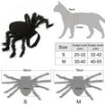 thumbnail image 2 of Halloween Spider Costume for Dog Cat, Halloween Pet Costume Halloween Decorations, Spider Decor Halloween Party Supply, Spider Cosplay Costumes Adjustable for Small Medium Dogs and Cats, 2 of 10