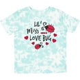 thumbnail image 3 of Inktastic Lil Miss Love Bug with Lady Bug and Hearts Girls Toddler T-Shirt, 3 of 5