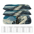 thumbnail image 3 of 3PCS Howling Wolf Full Moon Duvet Cover Set Twin, 1 Duvet Cover And 2 Pillowcase, Duvet Cover for Kids Girls Boys And Teens, 3 of 6