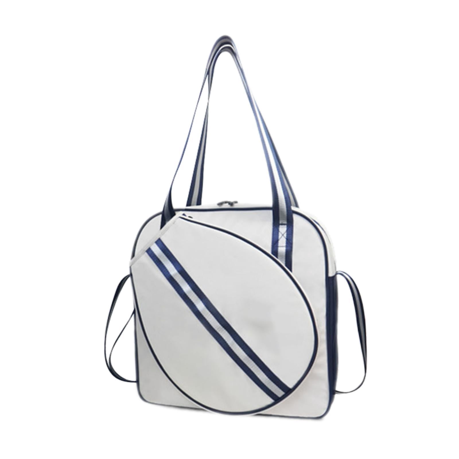 Baoblaze Tennis Bag Adjustable Shoulder Strap Storage Bag Women Men Tennis Racket Bag