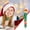Green, variant on HOARBOEG Festive 10-Color Christmas Ballpoint Pen - 6.1in Cute Holiday Writing Tool for Office & Gifts, Non-Refillable Quick-Dry Ink Stationery