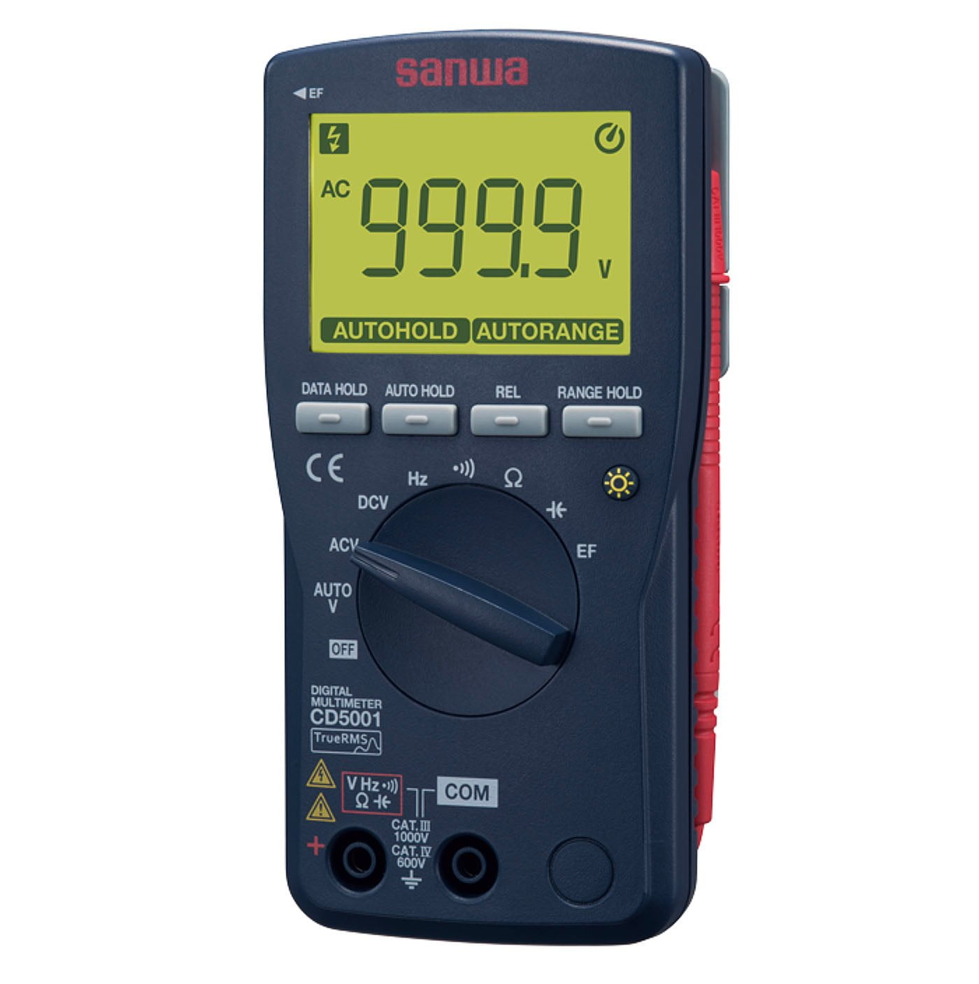 CD5001 | Digital Multimeter with True RMS and EF Sensing