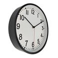 thumbnail image 3 of hometrends Black Contemporary Wall Clock, 3 of 3