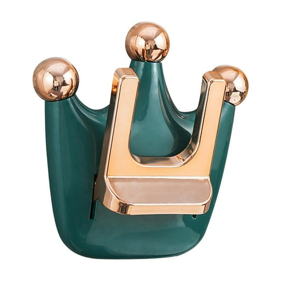 Estante Perfecl para Secador de Pelo Organizador de Pared Plegable Verde