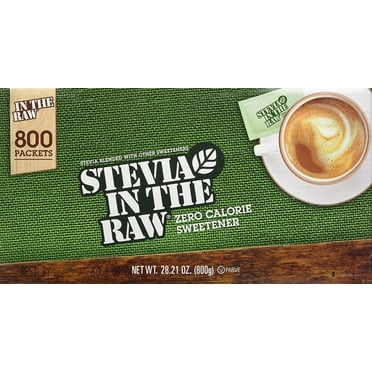 Stevia in the Raw Zero Calorie Sweetener, 800 ct Pack of 1-5624213226
