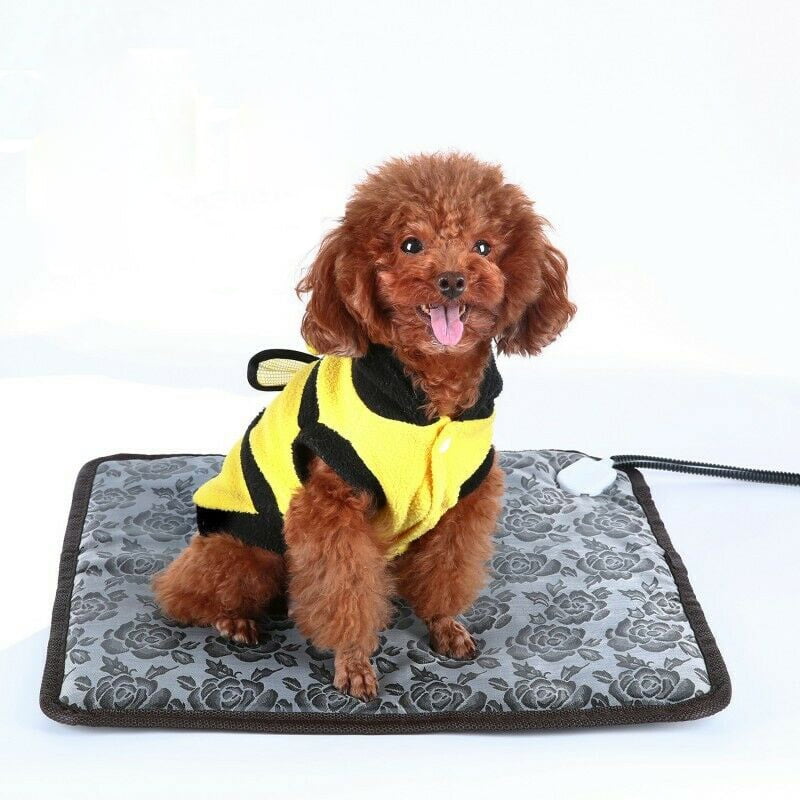Pet Cat Dog Heating Pad Heated Pad for Pets Warming Mat for Dogs Pet Electric Heat Bed