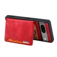 thumbnail image 3 of Nalacover Case Compatible with Google Pixel 7A, Detachable Wallet Pocket with Credit Card Holder, Back Flip Premium Leather Magnetic Clasp Kickstand Cover For Google Pixel 7A,Red, 3 of 7