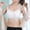 C_ White, variant on SMihono Women's Sport Tank Bras No Underwire Lightweight Push Up Lace Bralette Beauty Back Stretch Breathable T Shirt Bras Black L