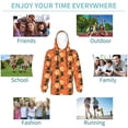 thumbnail image 5 of Pofeuu Ramen Noodle Soup Print Kids Pullover Hoodies Warm Thick Hooded Sweatshirt with Packet for Boys Girls-Small, 5 of 6