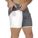 thumbnail image 1 of Short Deportivo De Licra 2 En 1, 1 of 6
