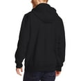 thumbnail image 2 of Carhartt Men's Rain Defender Paxton Heavyweight Hooded Zip Mock Sweatshirt, 2 of 2