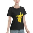 thumbnail image 2 of Women's Basic Short Sleeve T-Shirt Pikachu, 2 of 6