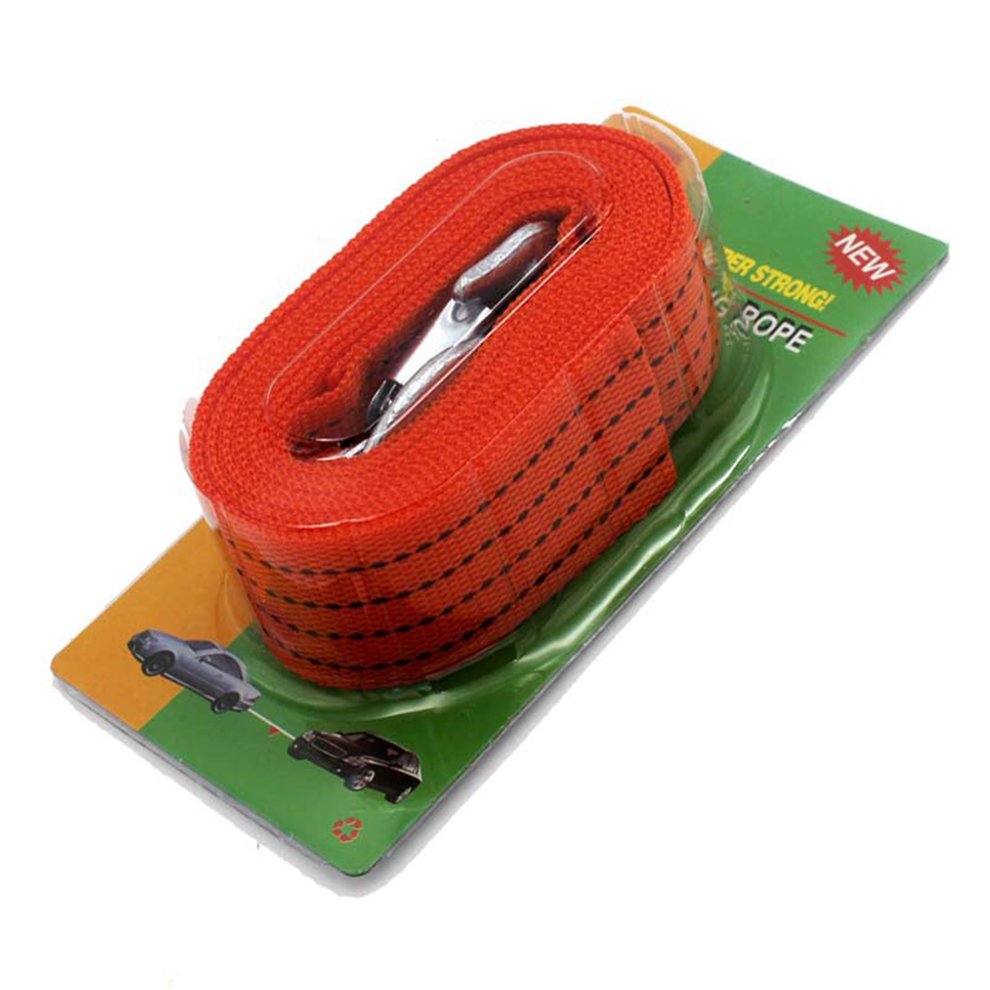 4M 3 Ton Car Tow Rope Tow Cable Car Towing Cable Snatch Strap Pull Rope