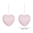 thumbnail image 3 of Specollect 4 Pcs Valentines Day Heart Pendant Red 3D Foam Hearts Wedding Party Decoration Romantic Ornament, 3 of 9