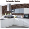 thumbnail image 4 of Kitchen Tile Stickers, 12 Pieces Self Adhesive Tile Sticker Waterproof PVC Tile Stickers Self Adhesive Wall Tile Stickers for Bathroom and Kitchen, 4 of 5