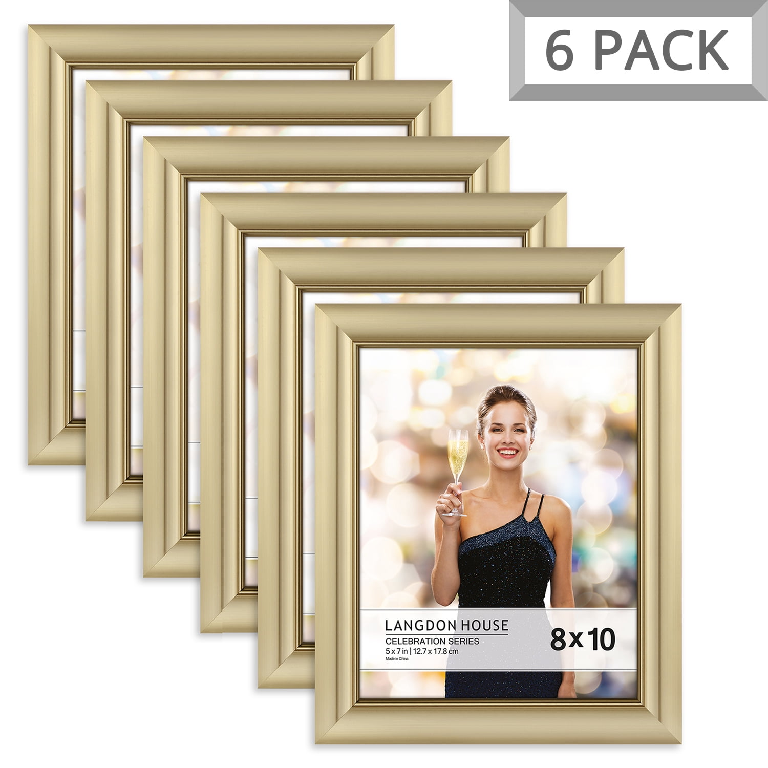 Download Langdon House 11x14 Rose Gold Picture Frame Glam Style 1 Pack Celebration Collection Us Company Walmart Com Walmart Com