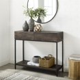 thumbnail image 2 of Crosley Console Jacobsen 2 Tiroirs en Frêne Brun, 2 of 14