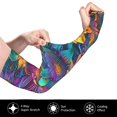 thumbnail image 2 of Balery Psychedelic Sunflowers Mangas Refrescantes para Brazos para Hombre y Mujer – Transpirables y Absorbentes de Humedad para Mujeres, Hombres y Niños, 2 of 7