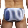 thumbnail image 4 of Short Swimming Trunks for Men Drawstring Low Waist High Vent Quick Dry Swim Shorts, 4 of 5