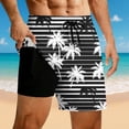 thumbnail image 1 of Men's Board Shorts for Everyday Leisure Style Swim Trunks with Double Layer Mesh Beach Surfing Ready Performance Swimwear for Year-Round Use, 1 of 4