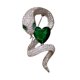 thumbnail image 2 of Broche de serpiente, joyería, elegante, romántico, de moda, accesorios de vestuario, pin de solapa Plata, 2 of 9