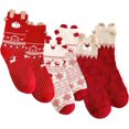 thumbnail image 1 of Stocking Stuffers Christmas Socks for WomenSocks Winter Fluffy Fuzzy Cozy Socks Cadeau Femme Bas Femme Gift for Women Gifts, 1 of 7