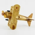 thumbnail image 1 of COOPHYA Mini Avion en Bois Multi 1Pcs pour Coordination Éducative Main-il Jeu Intérieur, 1 of 8
