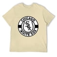 thumbnail image 3 of Mlbba Baseball Team Chi-cago White Sox Chicago Illinois Unisex T-shirt Adults Fashion Breathable Shorts Sleeves Crew Neck Shirts Light Sportshirts, 3 of 4
