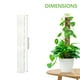 thumbnail image 5 of Poste de musgo de plástico para plantas, soportes de musgo, postes para plantas trepadoras, varilla de musgo con respaldo de tortuga para postes de plantas y turba, 5 of 11