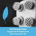 thumbnail image 3 of Masajeador de mano para mascotas para perros y gatos - Herramienta eléctrica para masajes de perros y gatos - Rascador de cabeza y espalda, 3 of 5
