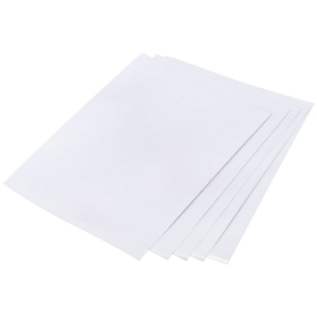 Hojas de laminado autoadhesivas Uxcell A4, película de laminación transparente, 300x213x0.26mm para fotos, papel, menú, paquete de 20