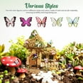 thumbnail image 3 of PBPBOX 50 Pcs Design Mini Butterflies Craft Decoration For Artists, 3 of 6