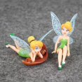 thumbnail image 2 of 4pcs/set 3-10cm Princess Tinkerbell Tinker Bell Beautiful Faery Fairy Elf Flower, 2 of 5