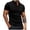 Black, variant on Mens Work Shirt Code foreign Trade Fashion Solid Color Short Sleeve Beach Vacation Clothes for Men,Black,XL