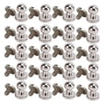 thumbnail image 3 of 20set Brass Rivets Silver Abrasion Resistance DIY Projects Accessories for Belt Handbags10x8mm, 3 of 8