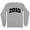 Grey, variant on 2010 College Style Long Sleeve Shirt Unisex Large White