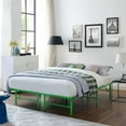 thumbnail image 5 of Modway Horizon Stainless Steel Queen Metal Bed Frame in Green, 5 of 8