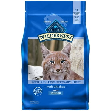 Blue Buffalo Wilderness High Protein Chicken Dry Cat Food, Adult Cats, 4 lbs.
